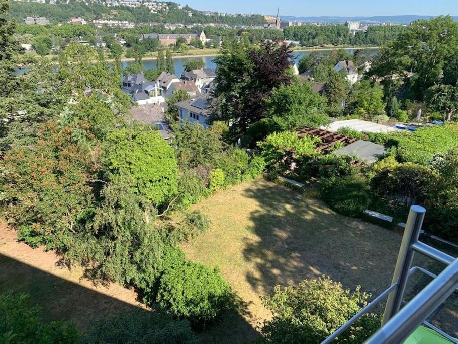 Ueber Den Daechern Von Koblenz - Aussichts-Wohnung Naturpark Rheinblick, Ruhig, Zentrumsnah, Sport-Pool Exterior foto